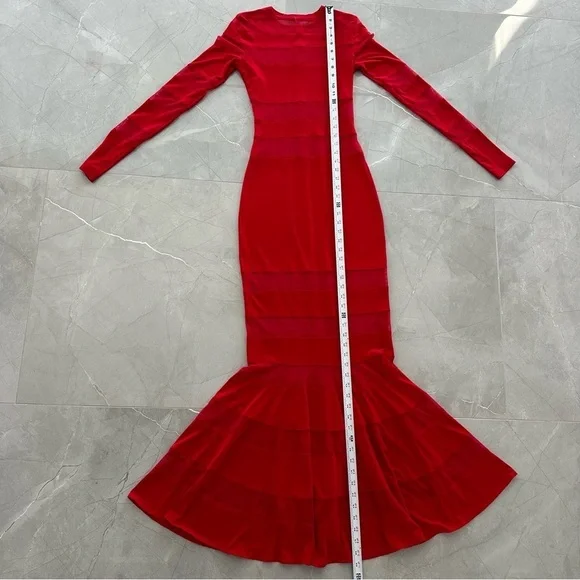 Norma Kamali Spliced Dress Fishtail Gown - Picture 11 of 16